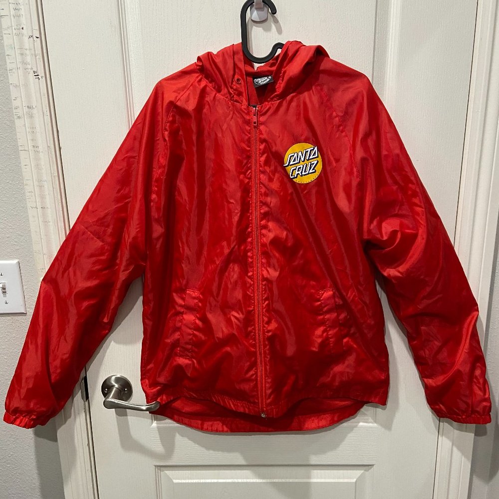Santa Cruz Zip Up Polyester Hoodie